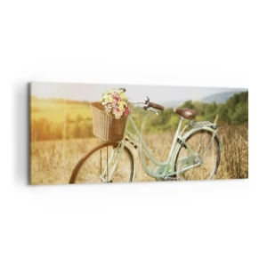 Canvas picture - I will Stay Here for a While - 100x40 cm