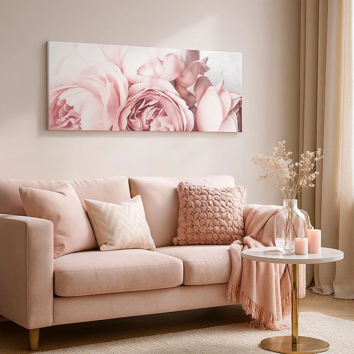 Canvas picture - for the Romantics - 100x40 cm