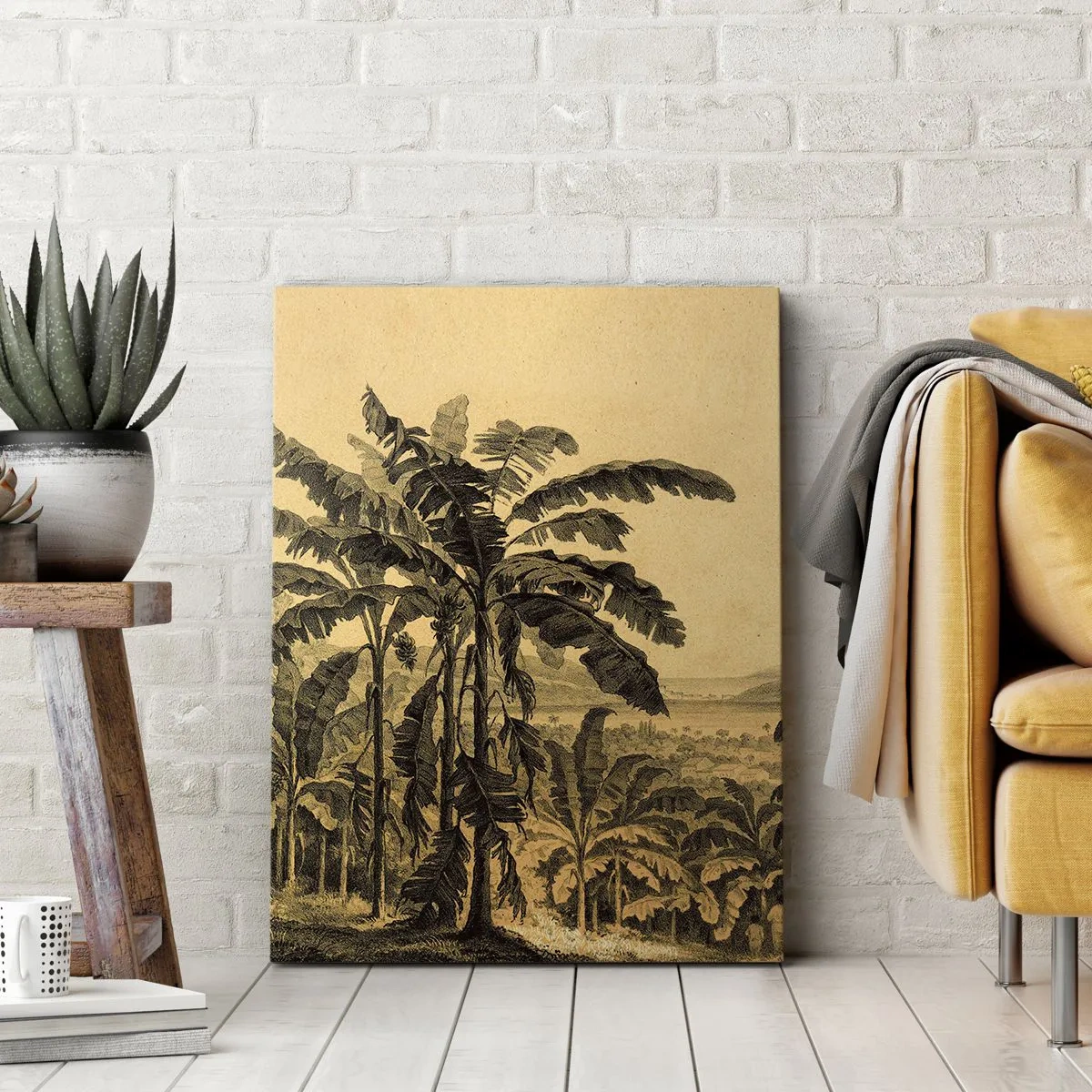 Canvas picture - In Colonial Character - 50x70 cm