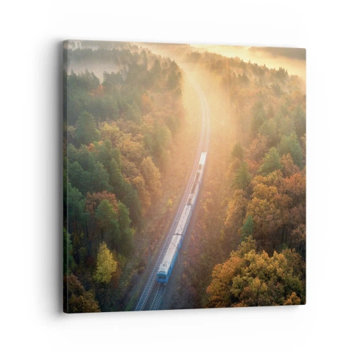 Canvas picture - Autumn Trip - 40x40 cm