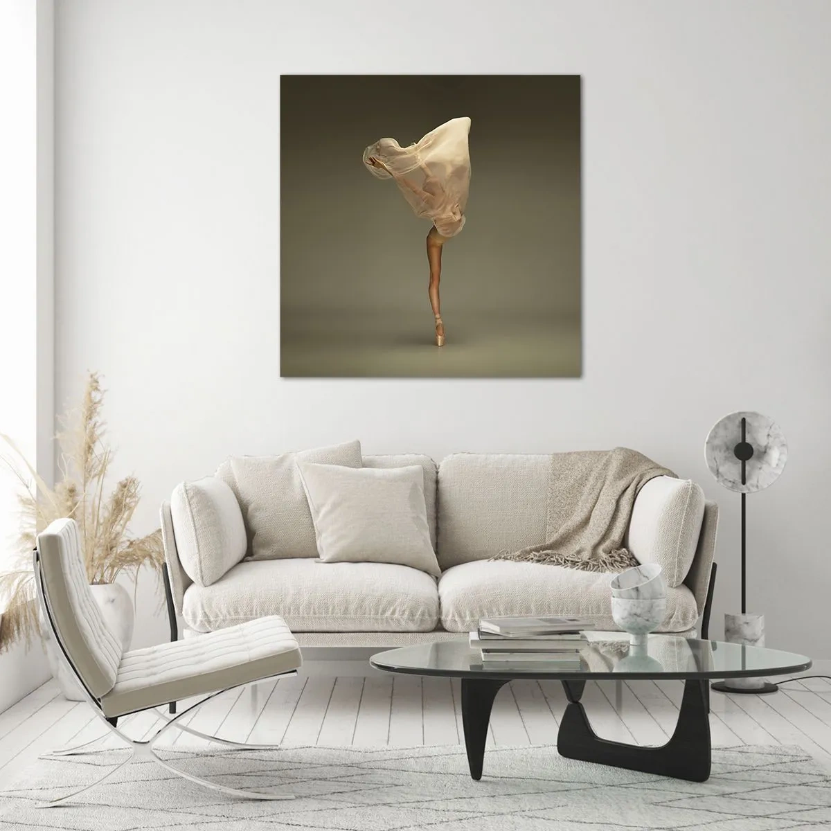 Glass picture - About To Fly - 60x60 cm