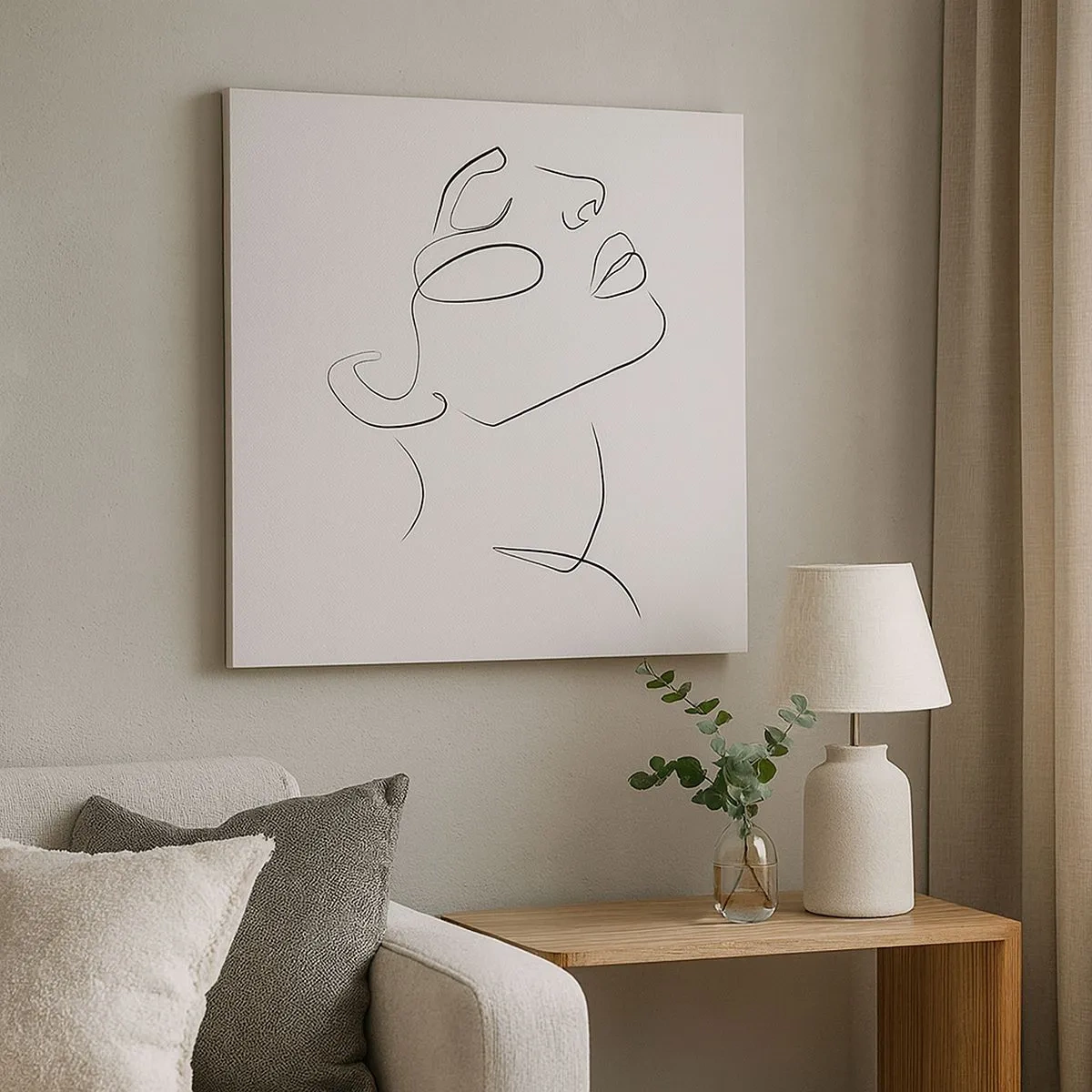 Canvas picture - Meanders of a Dream - 30x30 cm