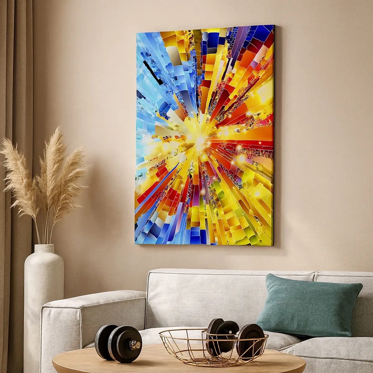 Canvas picture - In Medias Res - 50x70 cm