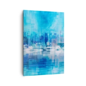 Canvas picture - Sunk in Blue - 70x100 cm