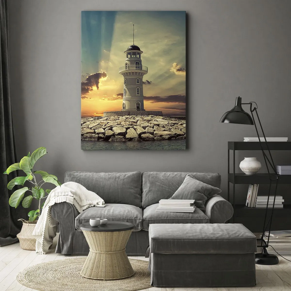 Canvas picture - Light, Hope, Beauty - 50x70 cm