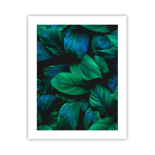 Poster - In a Green Crowd - 40x50 cm