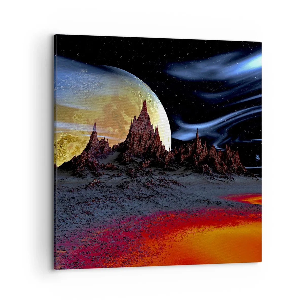 Canvas picture - Unknown World - 50x50 cm