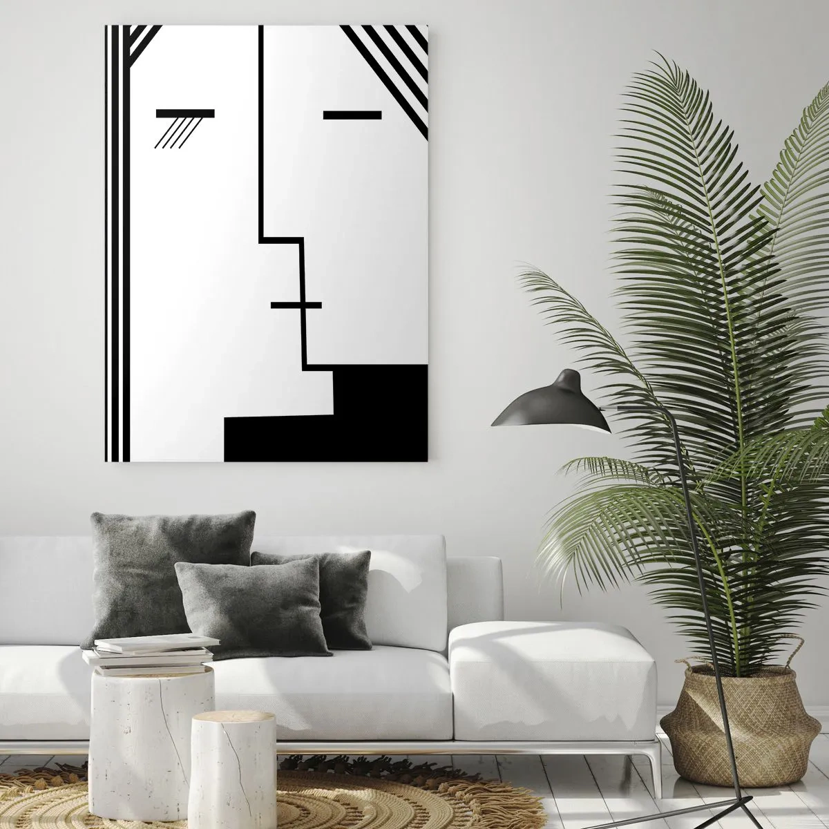 Glass picture - Simply a Kiss - 50x70 cm