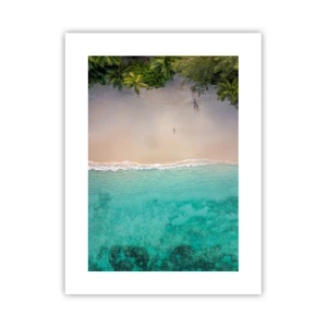 Poster - Paradise Beach - 30x40 cm