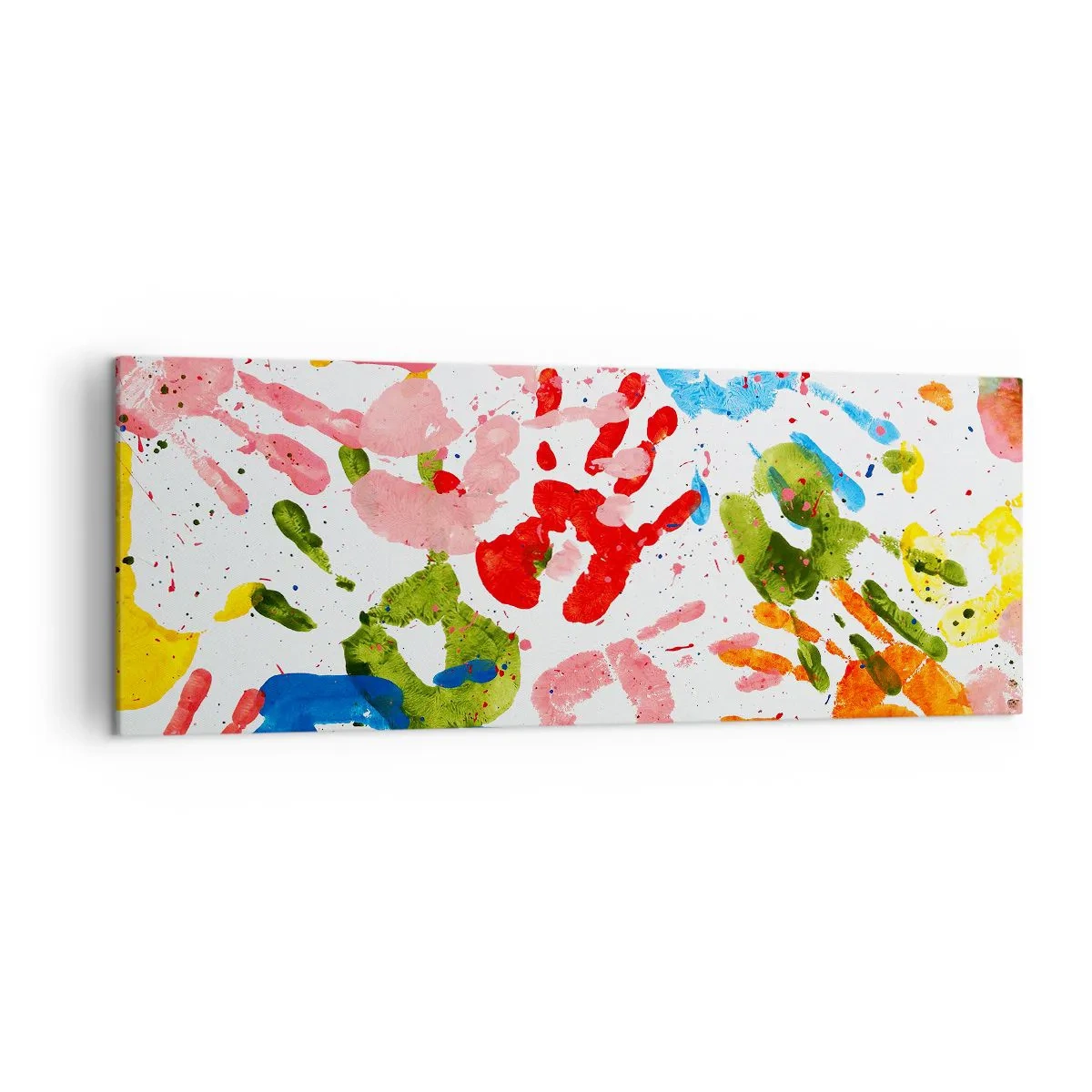 Canvas picture - High Five! - 140x50 cm