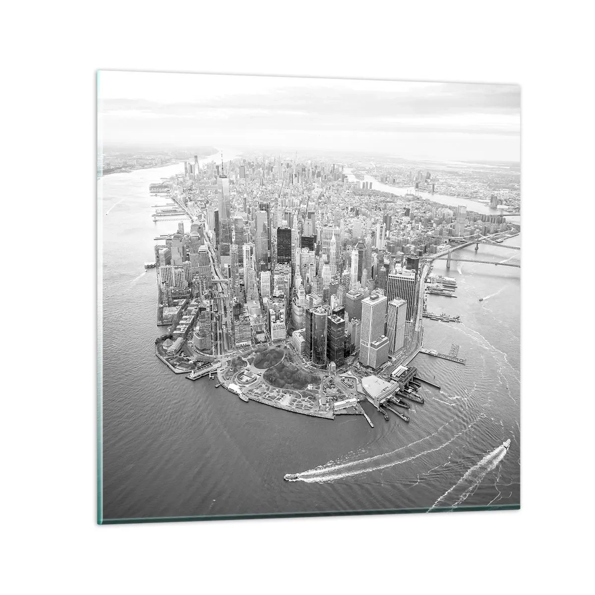 Glass picture - How Not to Love It? - 30x30 cm