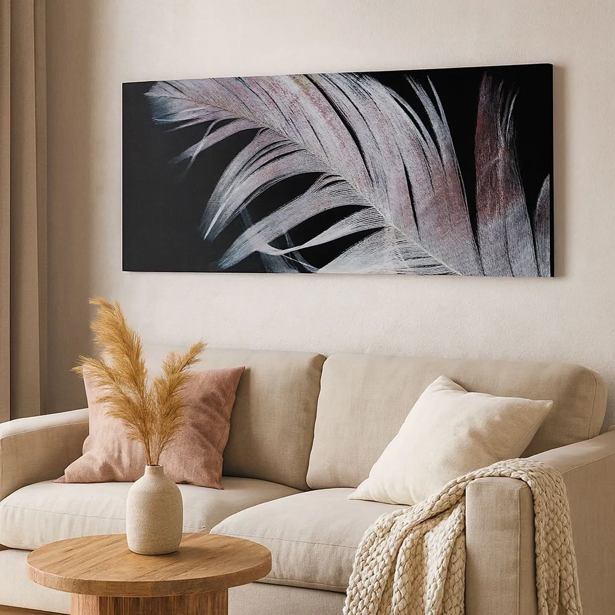 Canvas picture - Think about Touch - 100x40 cm