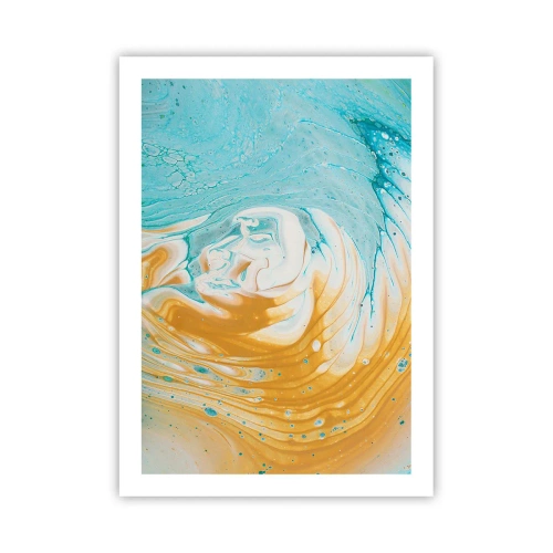 Poster - Pastel Swirl - 50x70 cm