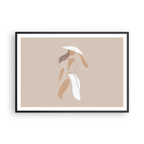 Poster in black frame - Fashion Is Fun - 100x70 cm