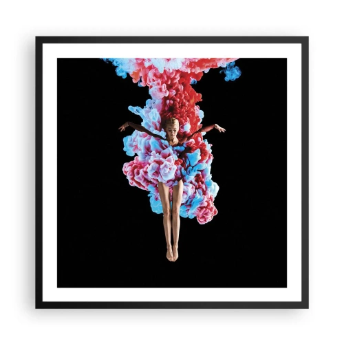 Poster in black frame - In Full Bloom - 60x60 cm
