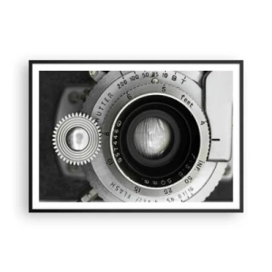 Poster in black frame - Tale about Hollywood - 100x70 cm