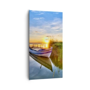 Canvas picture - Bay of Fulfilled Dreams - 65x120 cm