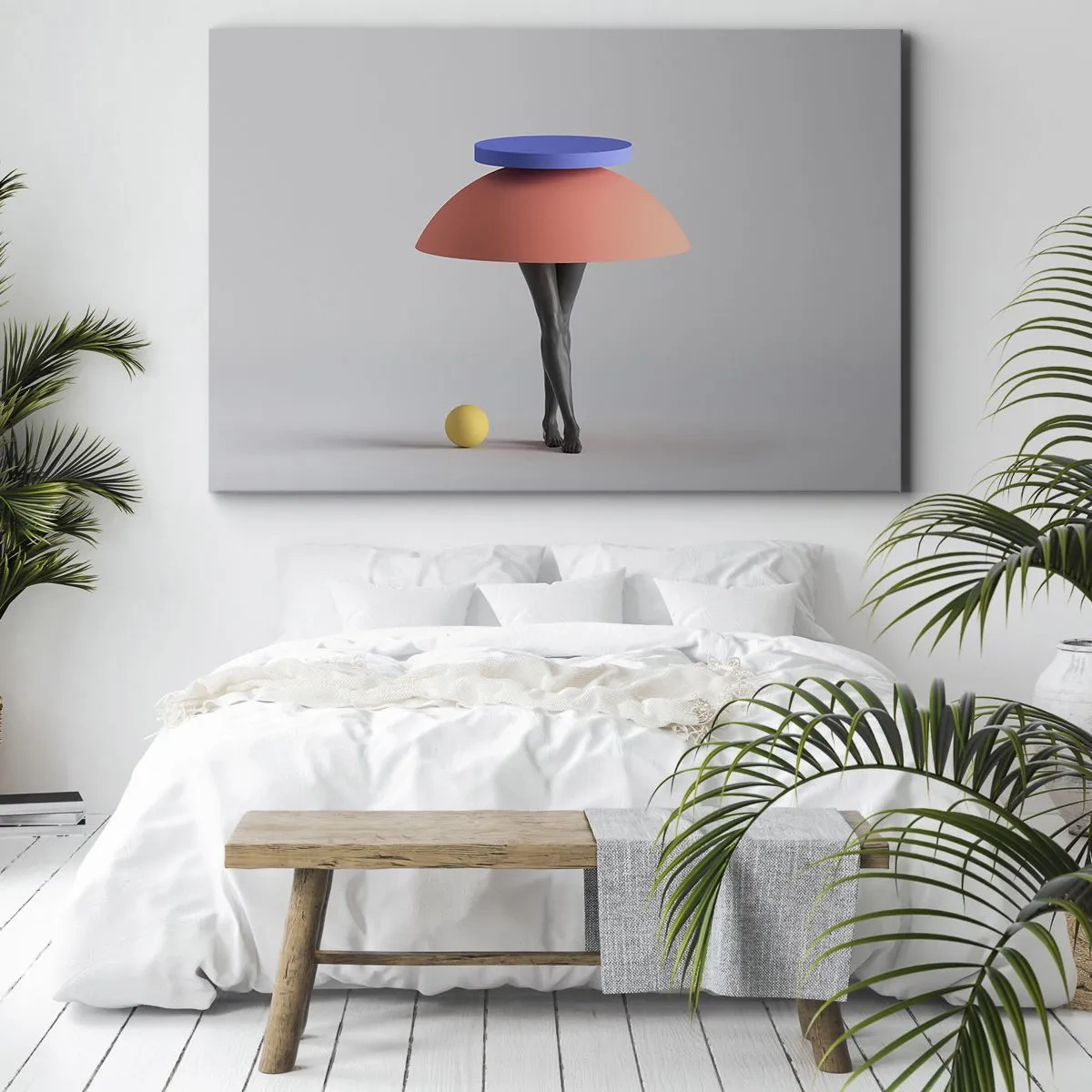 Canvas picture - Surrealistic Composition - 120x80 cm