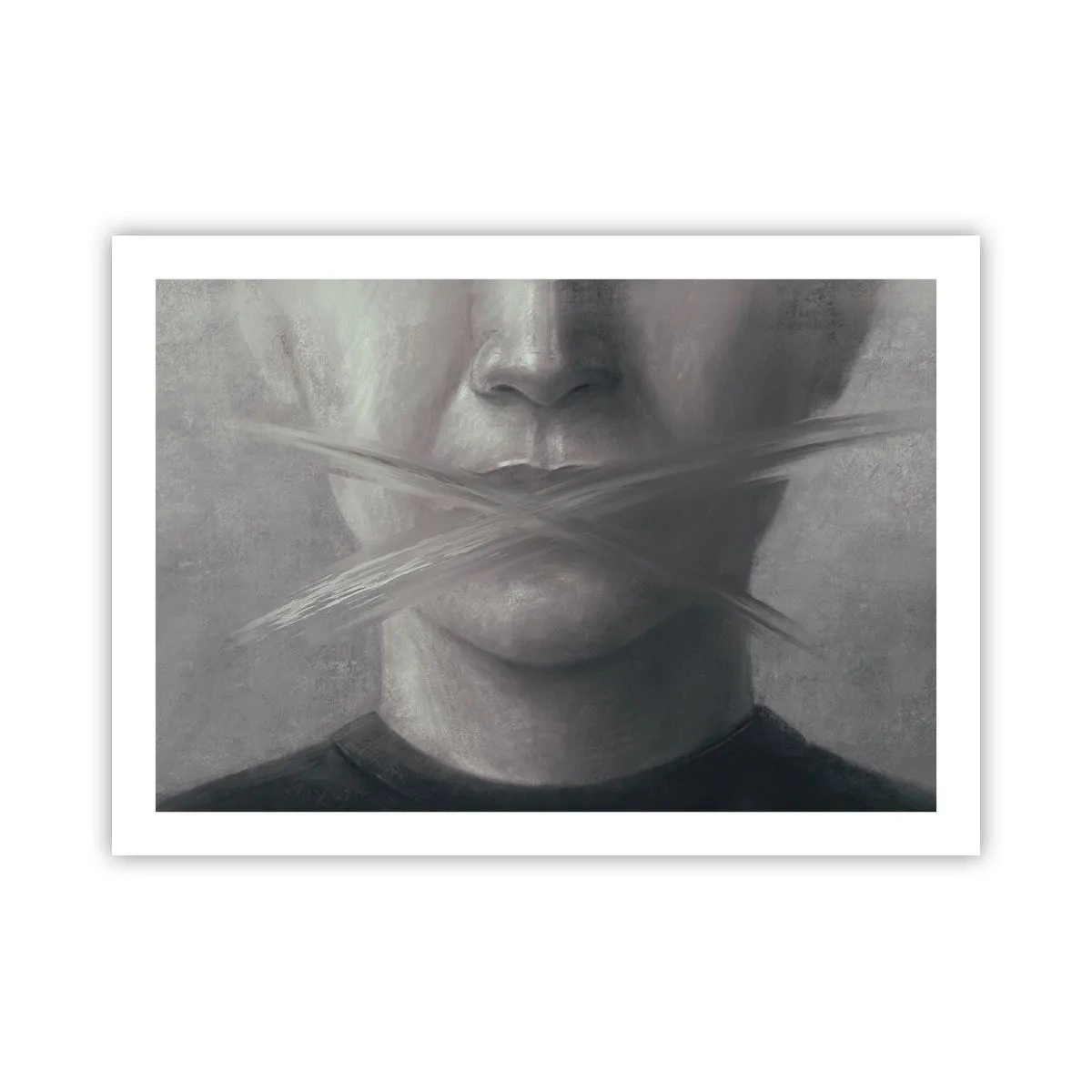Poster - Not a Word - 70x50 cm