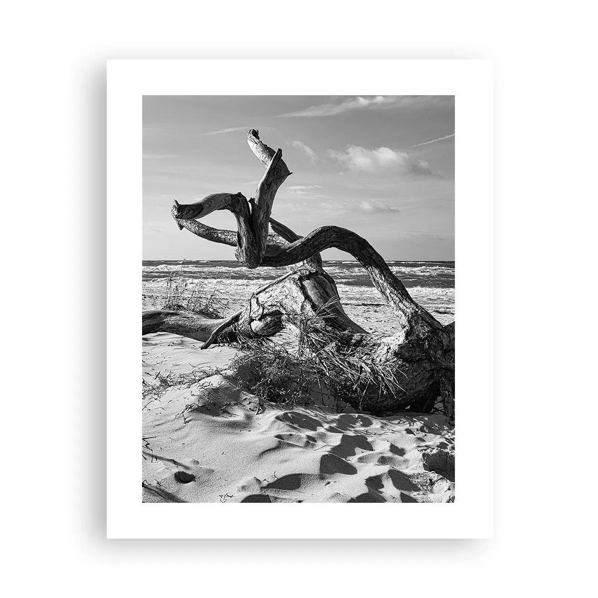 Poster - Seaside Sculpture - 40x50 cm