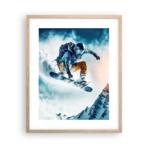 Poster in light oak frame - Extreme Emotions - 40x50 cm