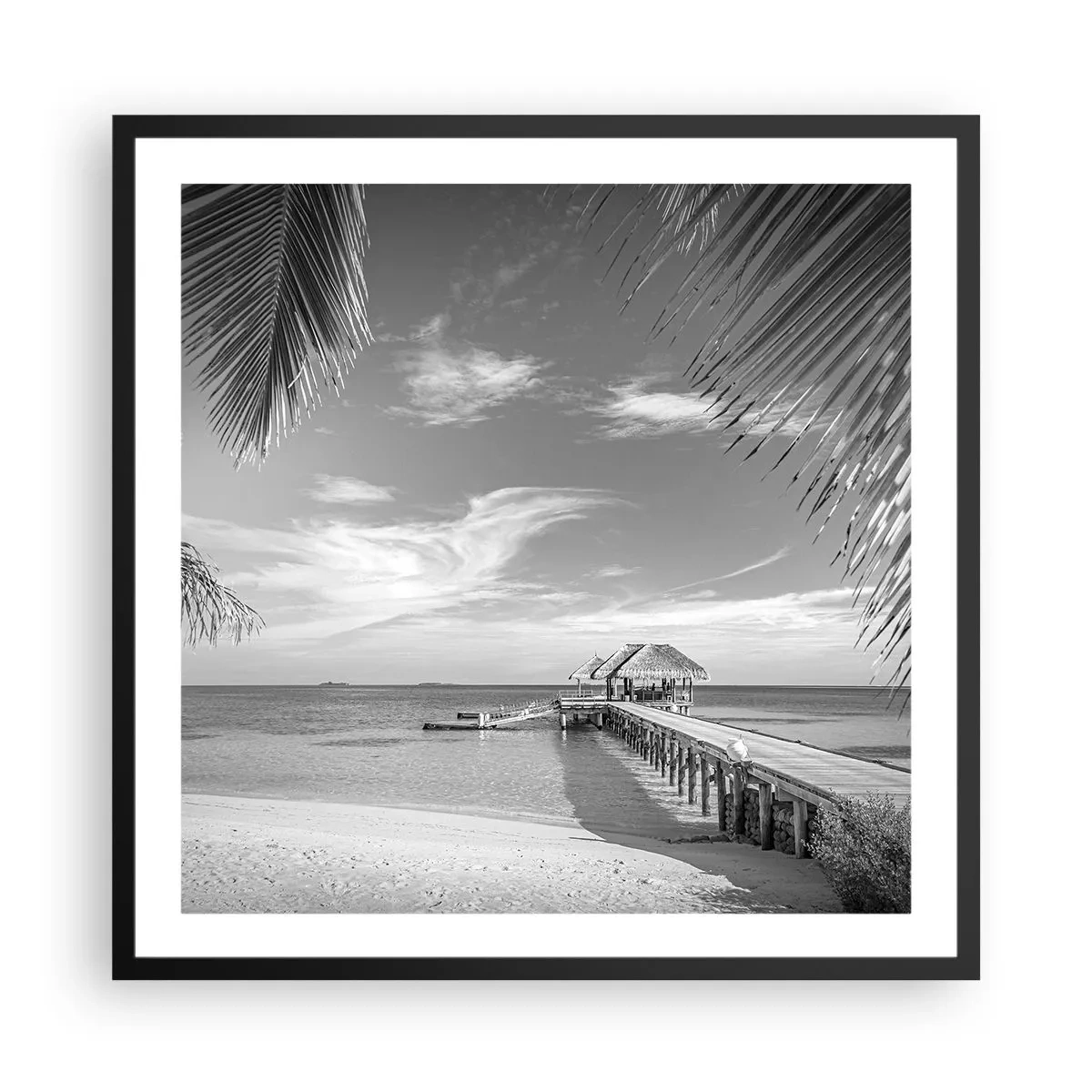 Poster in black frame - Memory or a Dream? - 60x60 cm