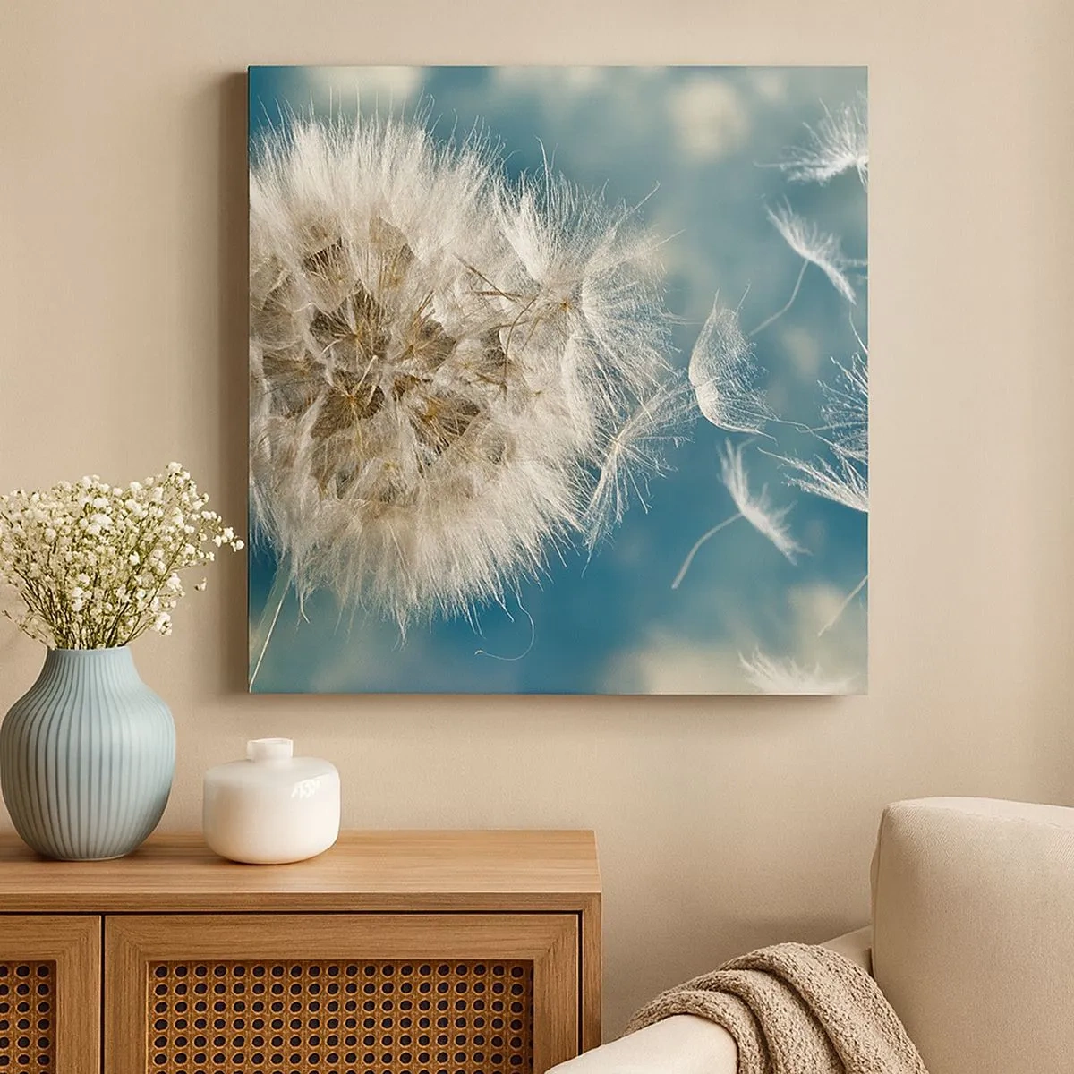 Canvas picture - Breath of an Angel - 30x30 cm