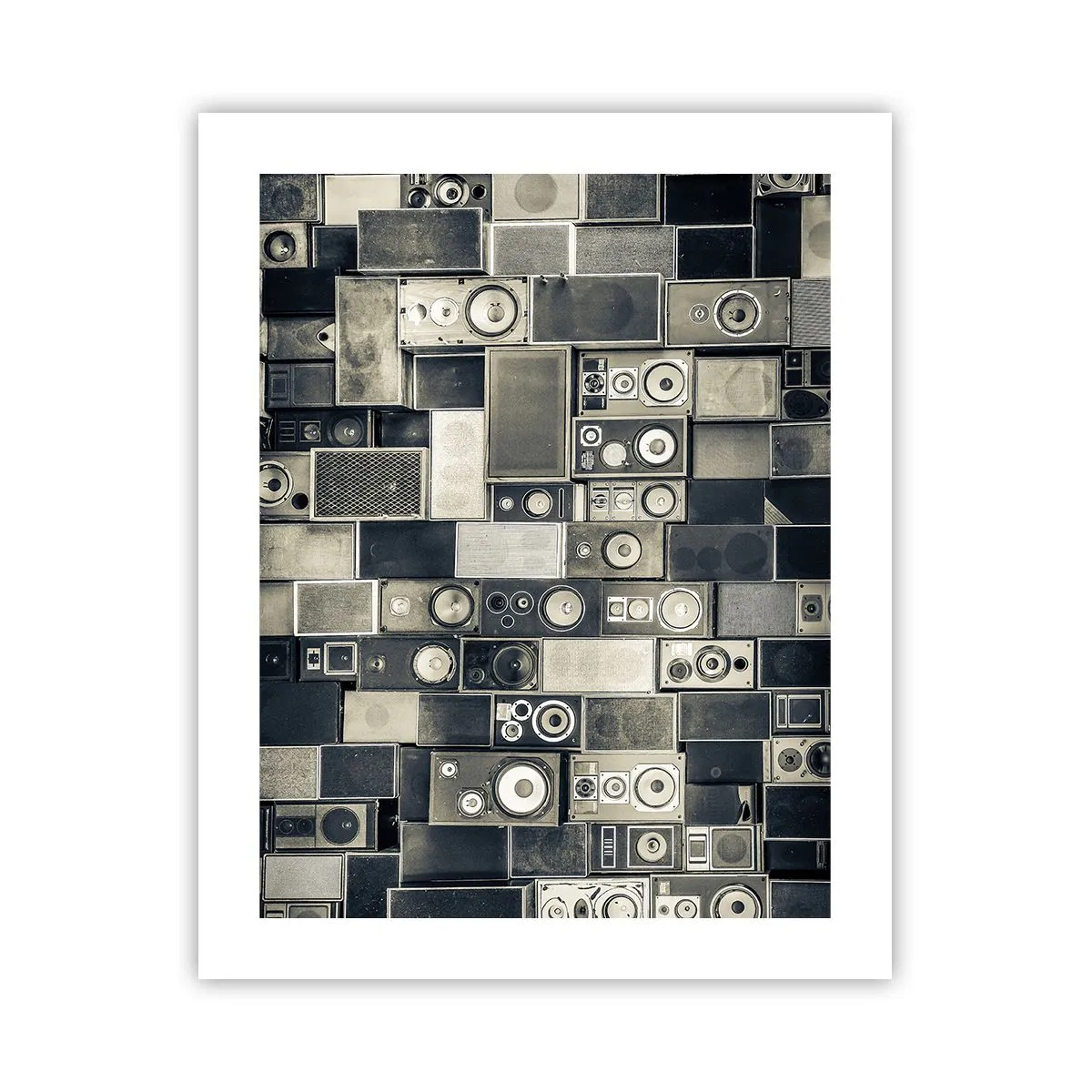 Poster - And Music Is Playing - 40x50 cm