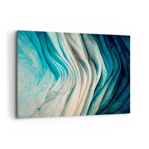 Canvas picture - Blue Insatiability - 120x80 cm
