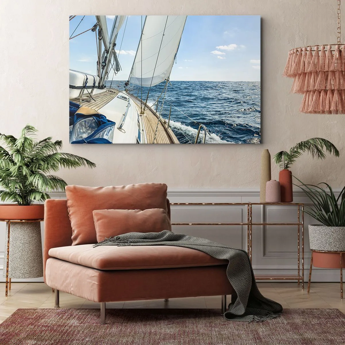 Canvas picture - Ahoy, Adventure - 120x80 cm