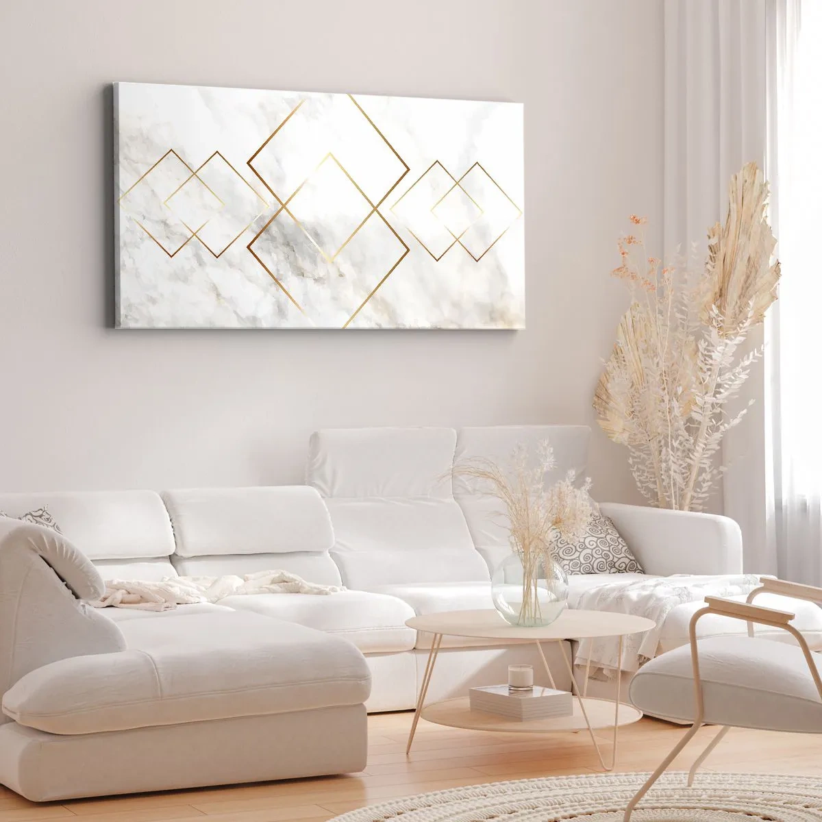 Canvas picture - View over Infinity - 160x50 cm