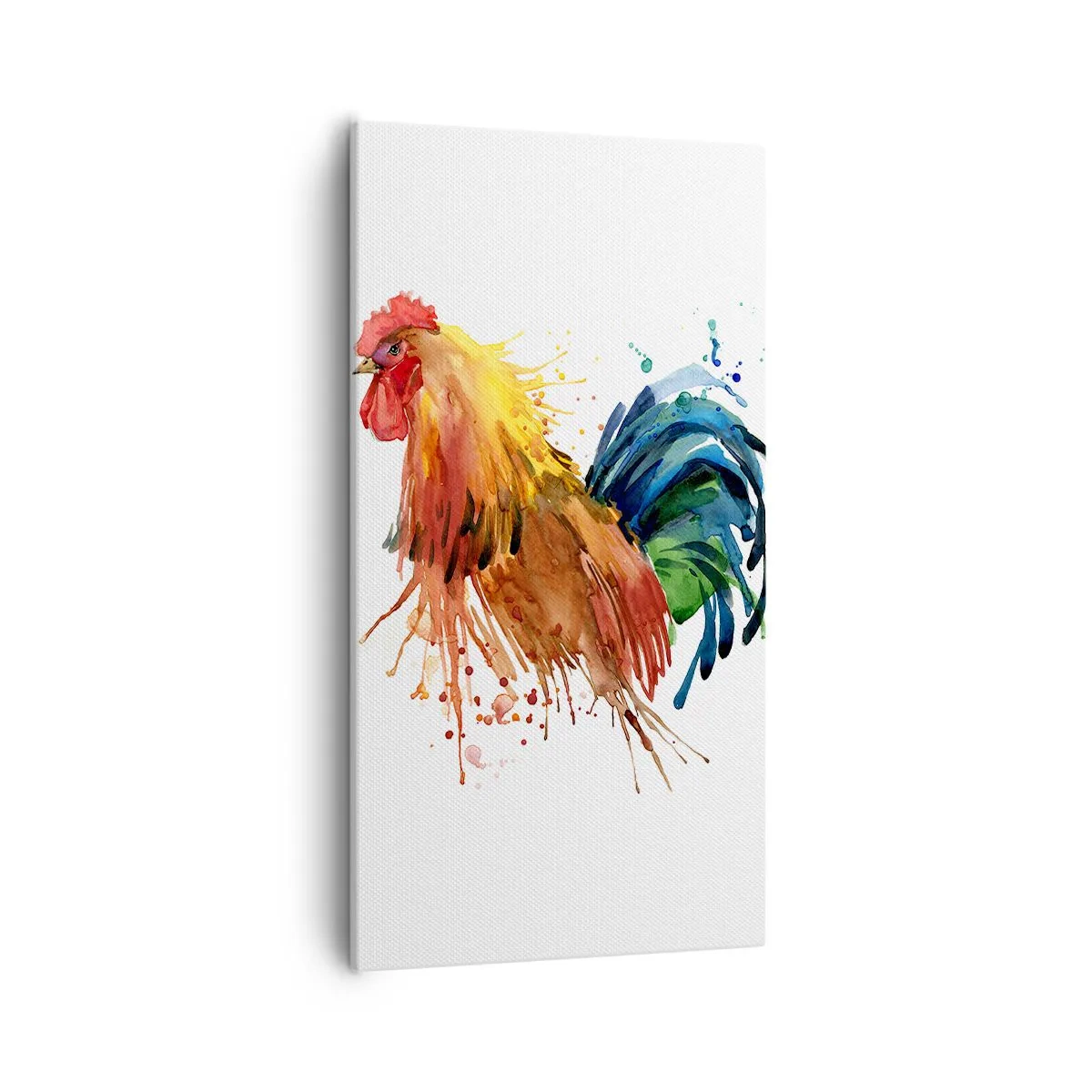 Canvas picture - King Rooster - 55x100 cm