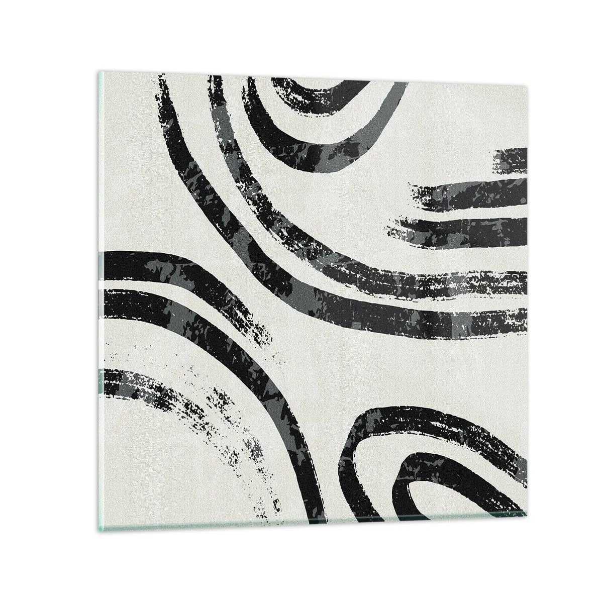 Glass picture - Stopped Half Way - 60x60 cm