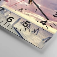 Clock face with numbers