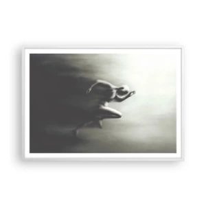 Poster in white frmae - Unstoppable - 100x70 cm