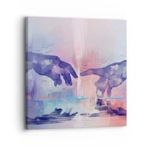 Canvas picture - Godly Spark of Life - 30x30 cm