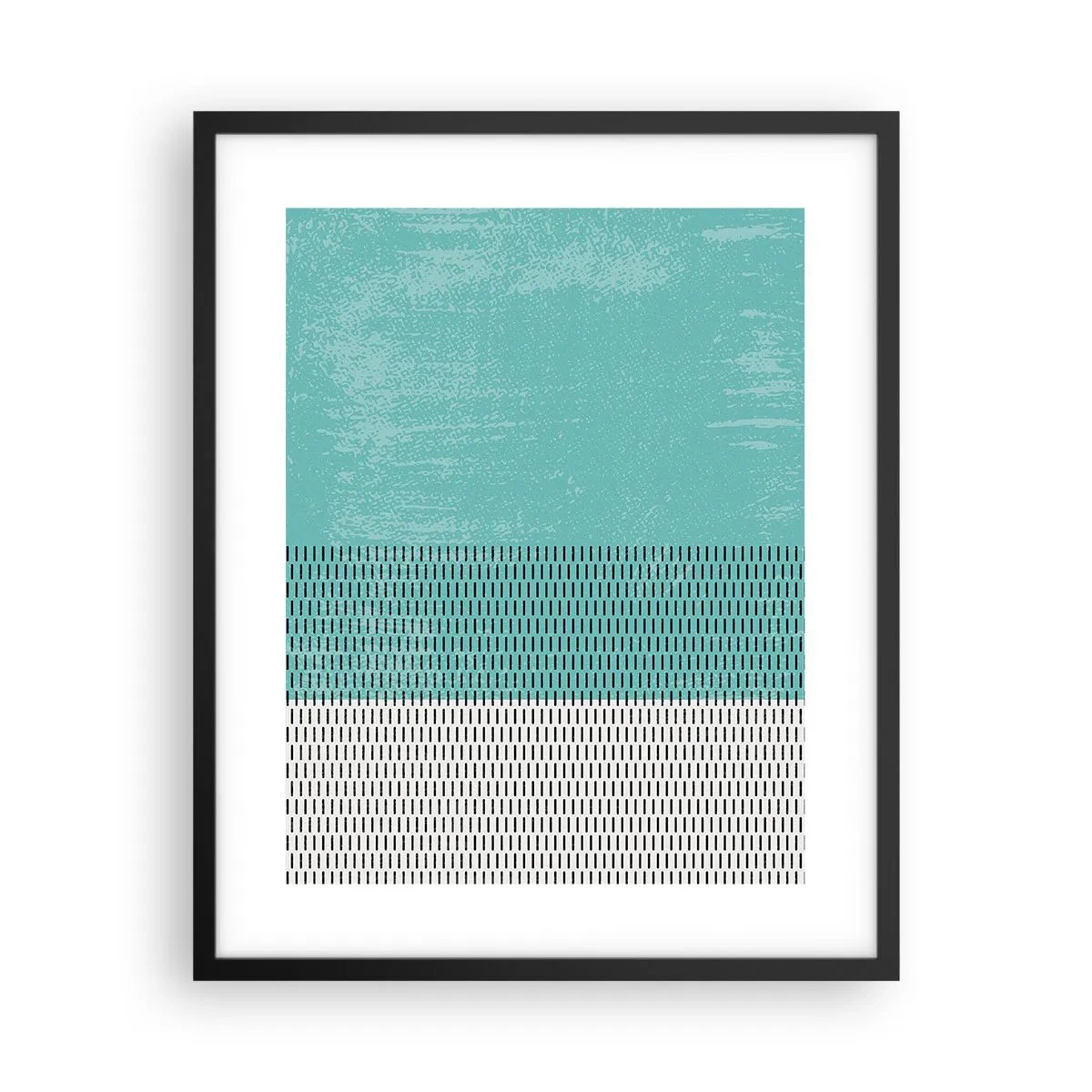 Poster in black frame - Balanced Composition - 40x50 cm