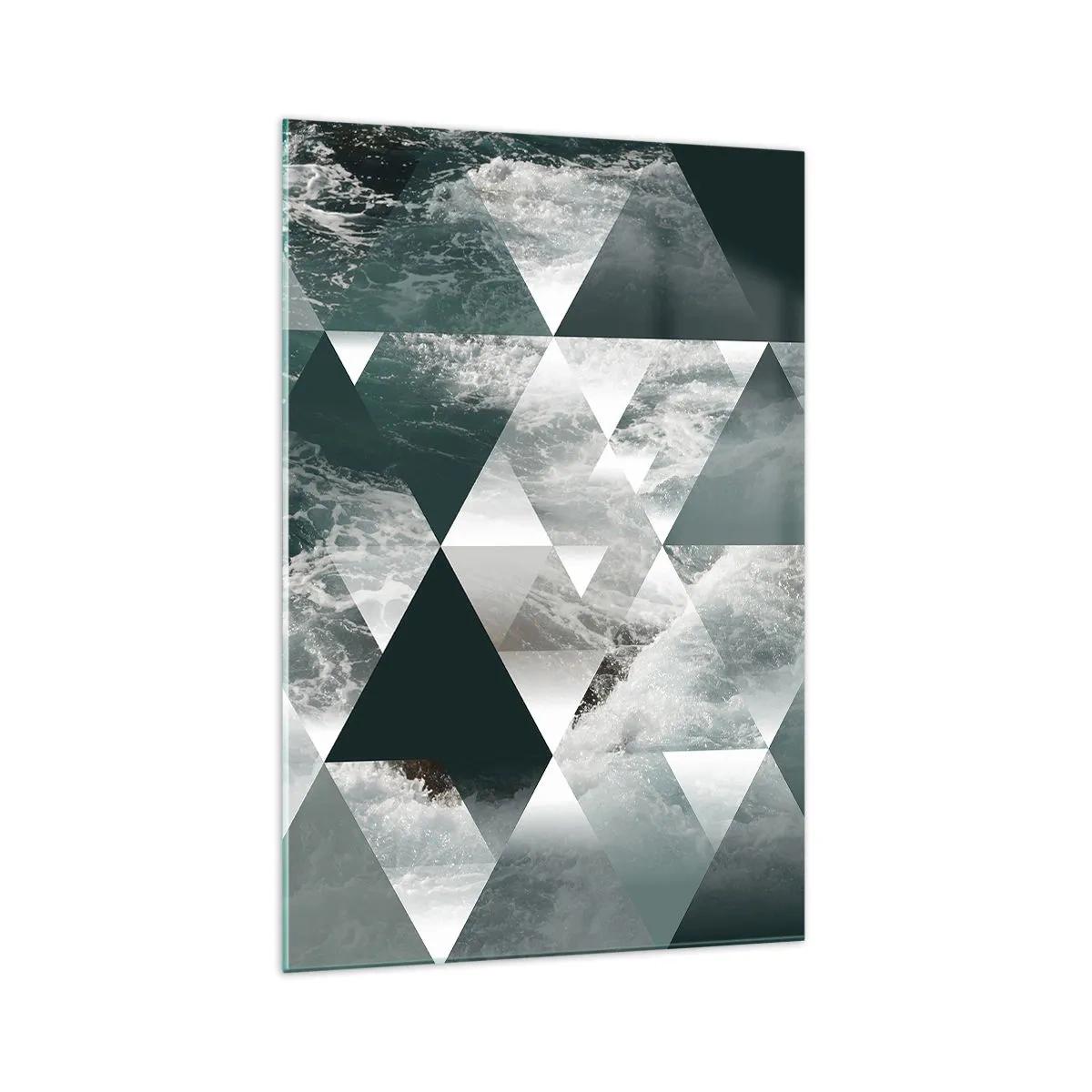 Glass picture - Crystal Perspective - 70x100 cm