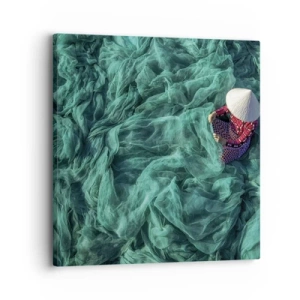 Canvas picture - In the Sea of Nets - 30x30 cm
