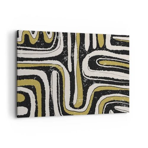 Canvas picture - Compositions: Tracks and Alleys - 120x80 cm