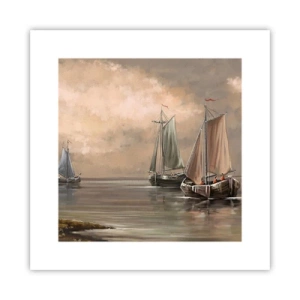 Poster - Return of Sailors - 30x30 cm
