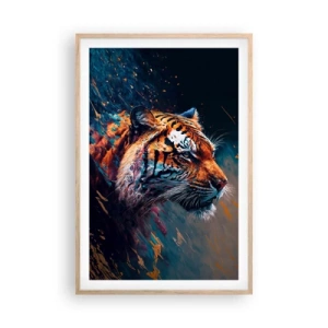 Poster in light oak frame - Wild Beauty - 61x91 cm