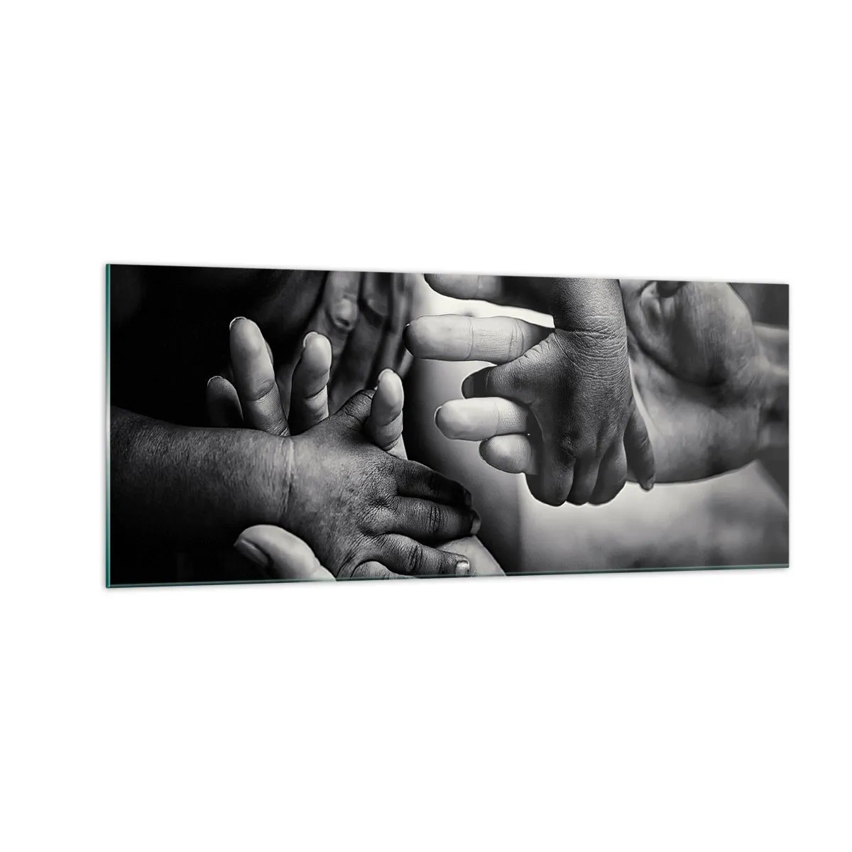 Glass picture - To be a Man - 100x40 cm