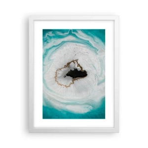 Poster in white frmae - Into de Deep - 30x40 cm