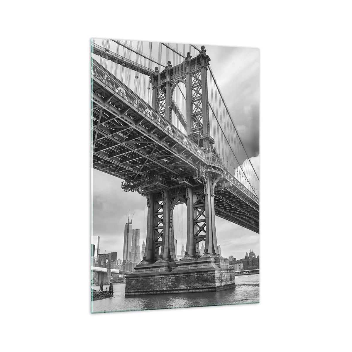 Glass picture - To the Heart of a City - 70x100 cm