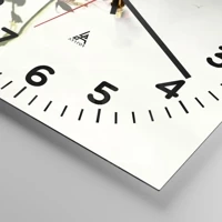Clock face with numbers