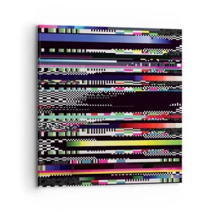 Canvas picture - Control Image of Reality - 70x70 cm