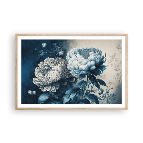 Poster in light oak frame - Matched Couple - 91x61 cm