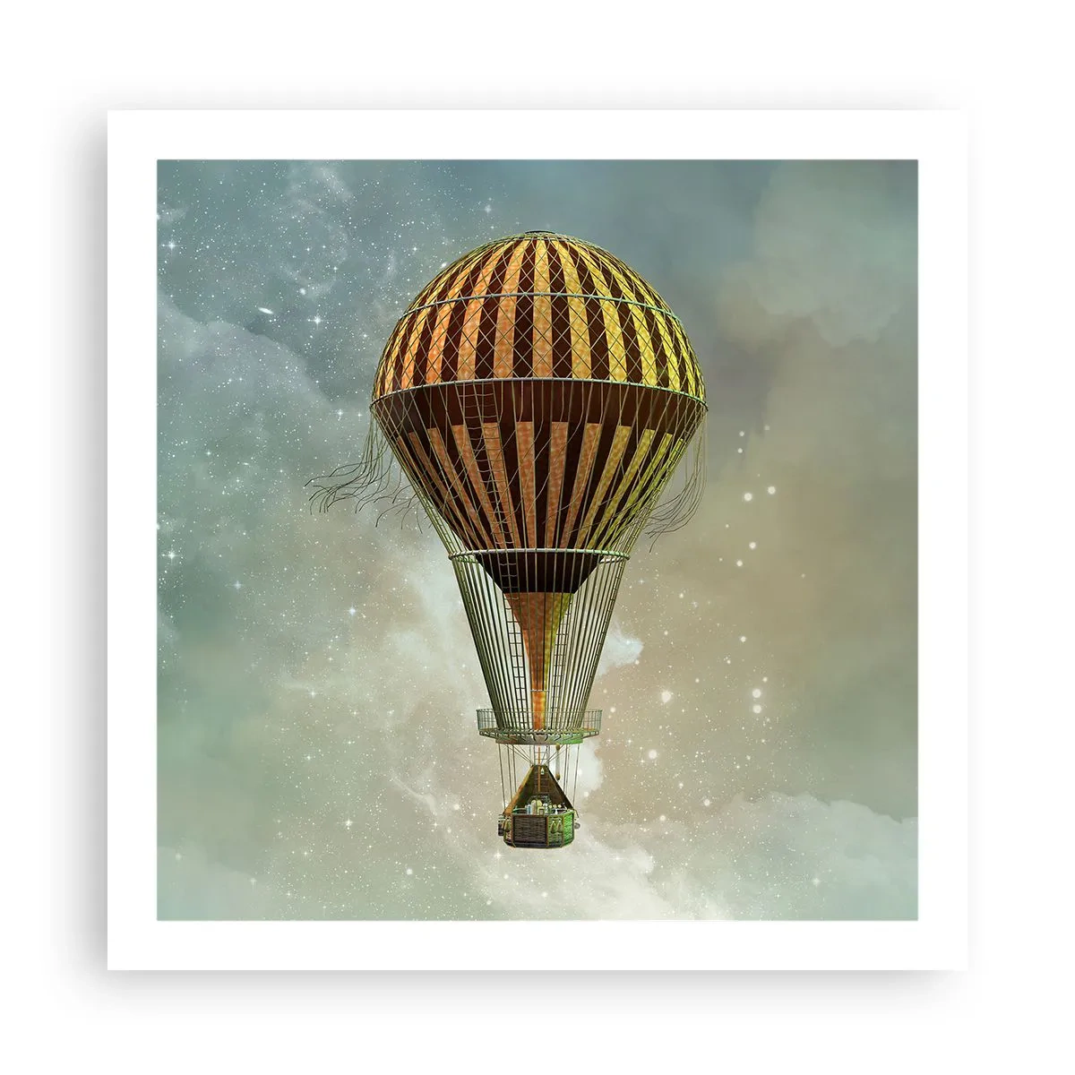Poster - Pioneer Flight - 60x60 cm