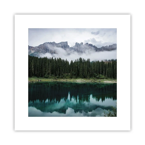 Poster - Quiet Please, Let's Not Wake Up Still Waters - 30x30 cm